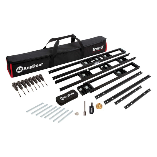 AnyDoor Butt Hinge Jig Template Kit, Model U*H/JIG/D9