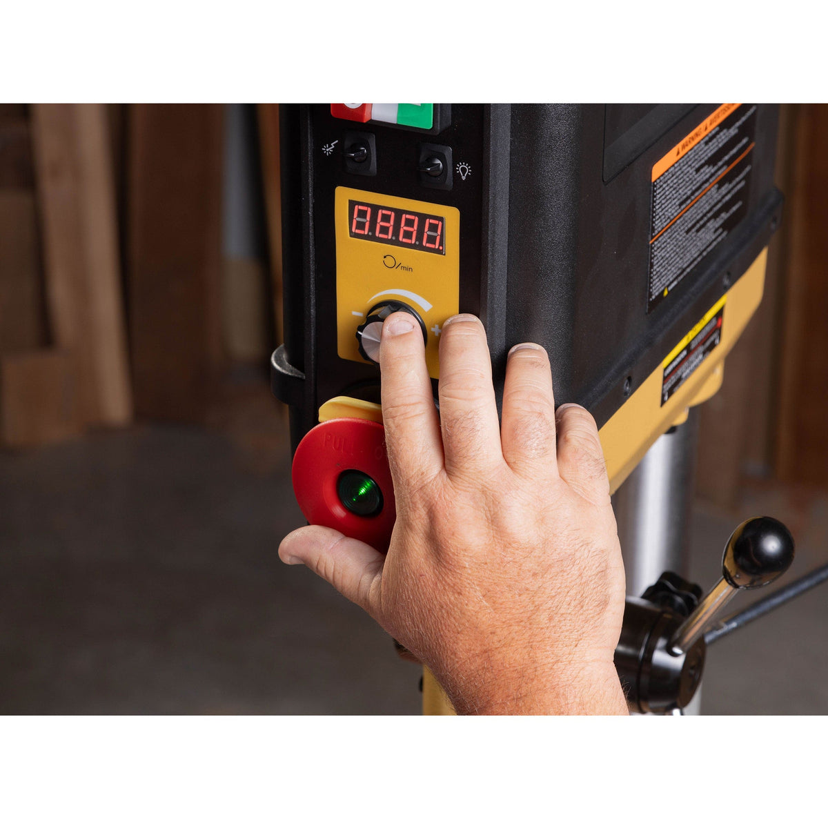 15" Variable Speed Drill Press 3/4 HP 1 PH 120V - PM2815FS