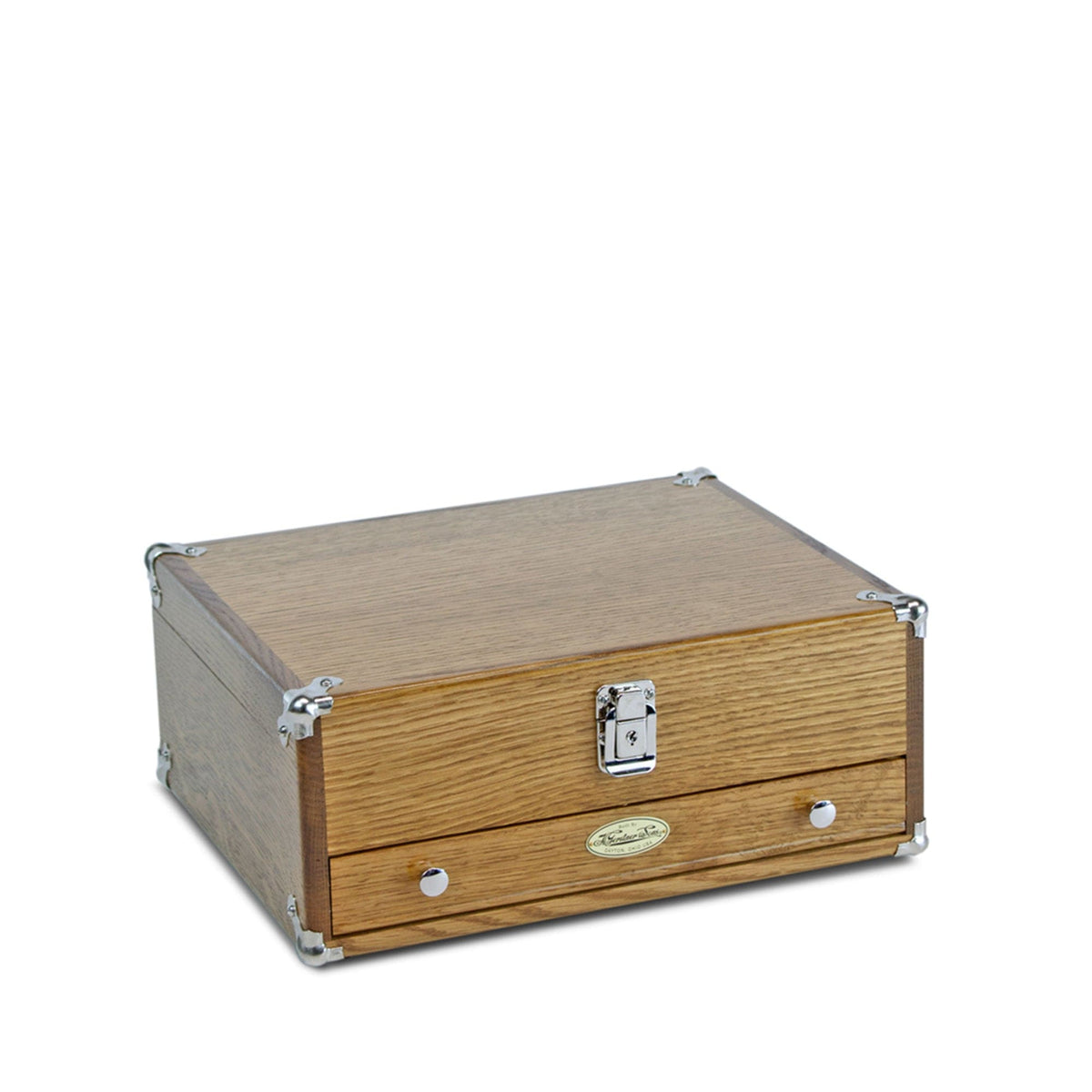 EDC Desktop Case, Model 1401, Golden Oak