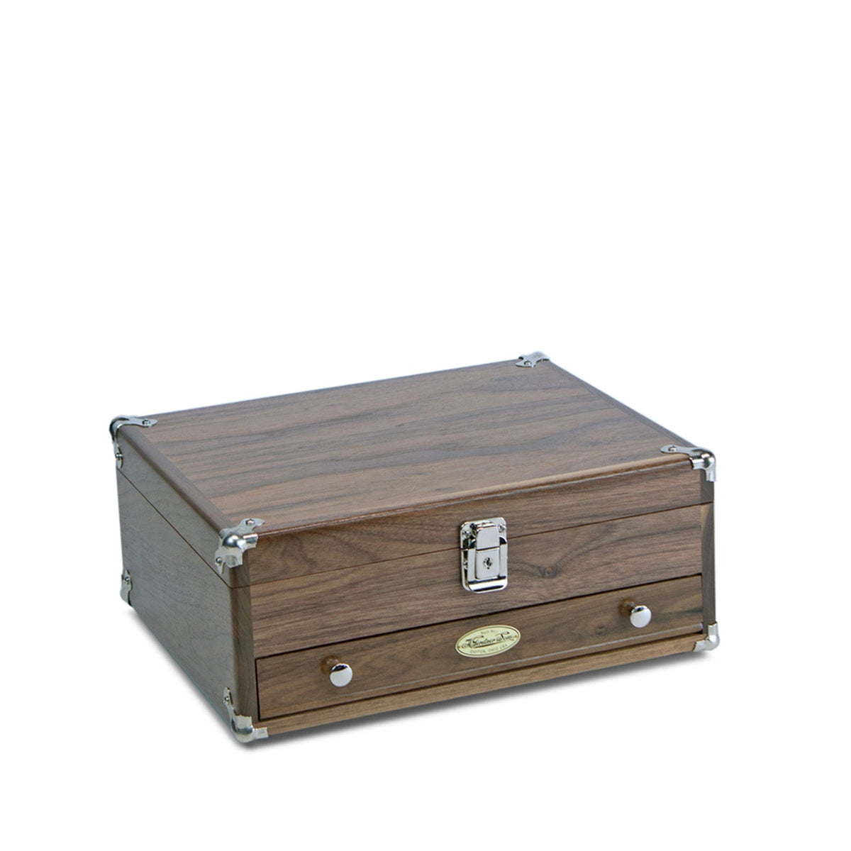 EDC Desktop Case, Model 1401, Natural Walnut
