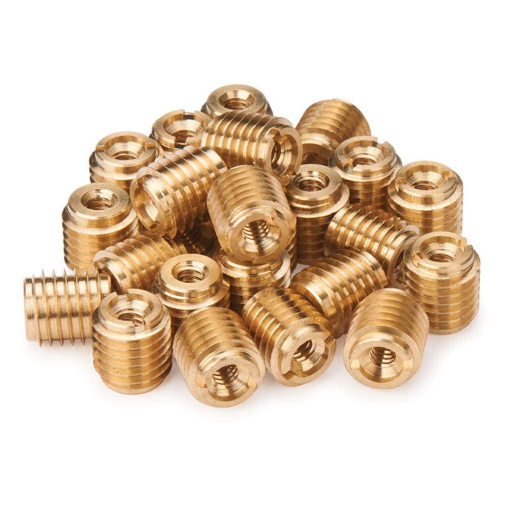 E-Z Knife 10-24 Brass Threaded Insert - 25 Piece