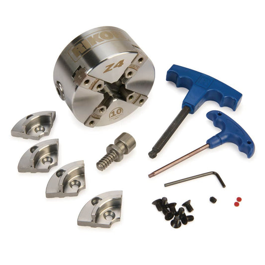 Z4 4-Jaw Lathe Chuck - Insert Version