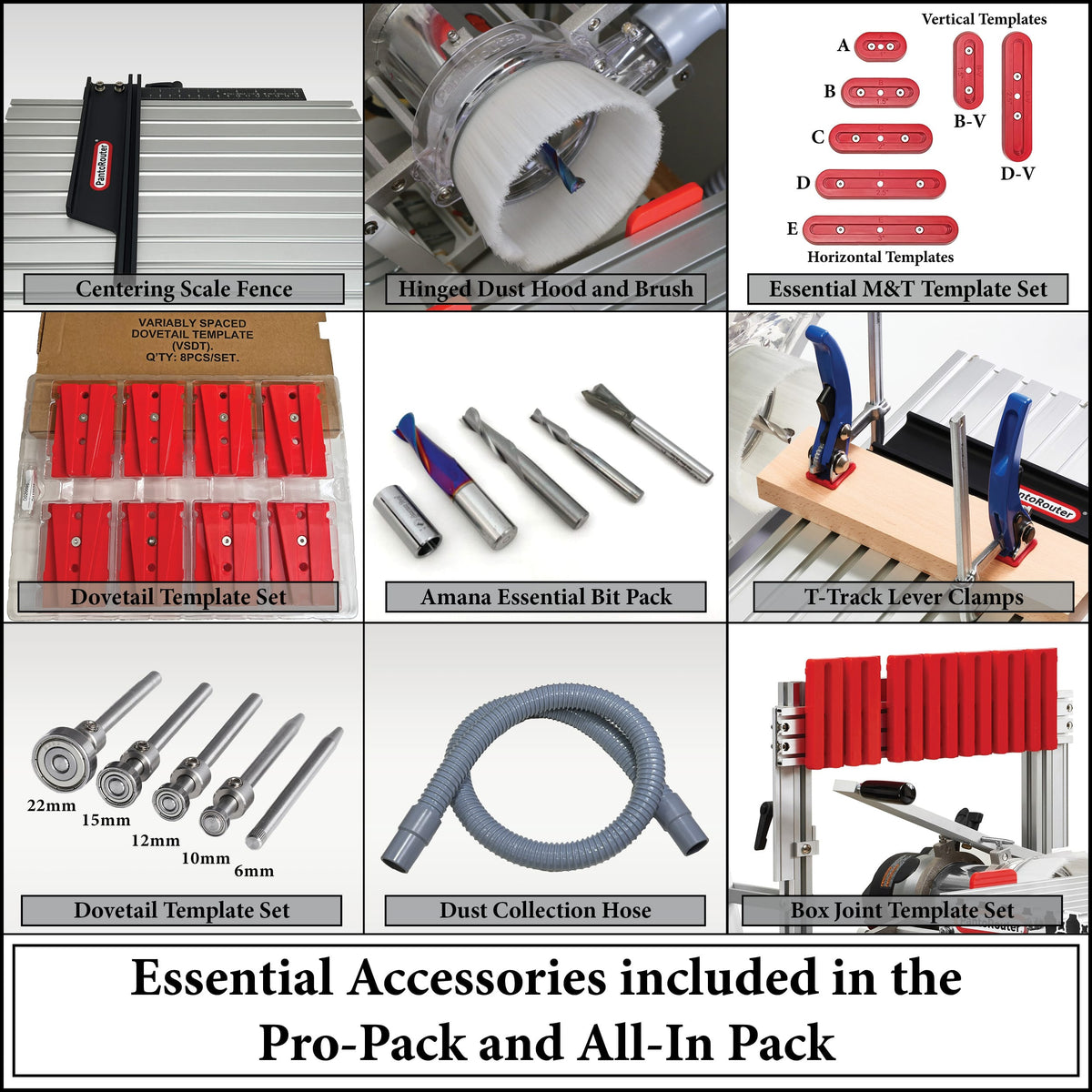 Pro Woodworking Package - Precision Router Joinery Jig - Router Not Included