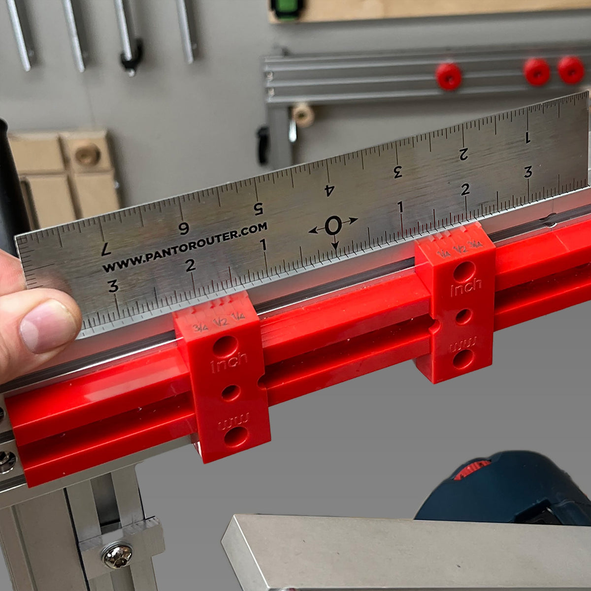 Slot Mortise and Tenon Template for PantoRouter