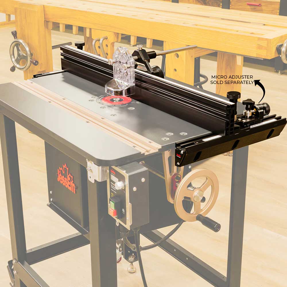 TA Fence for Router Tables with Jointing Feature