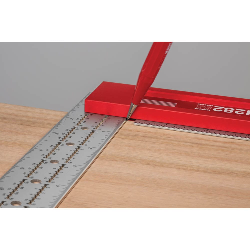 Stainless Steel Square with Rack-It - 6"