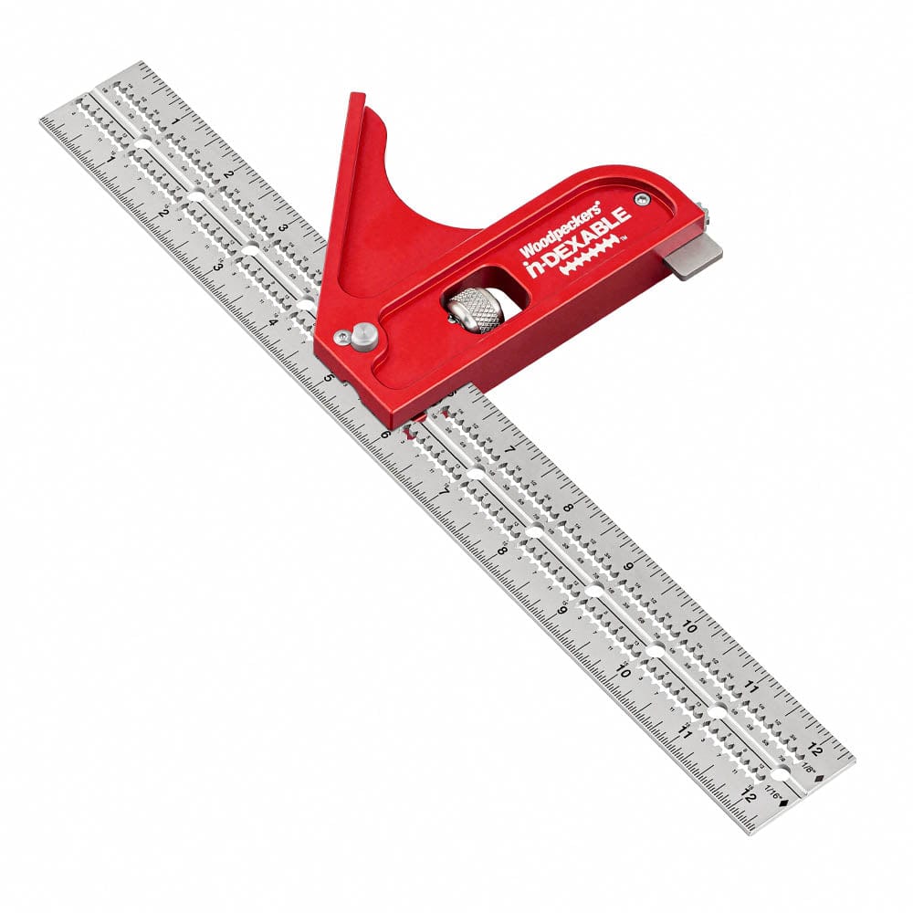 in-DEXABLE Combo Square with Rack-It - 12"