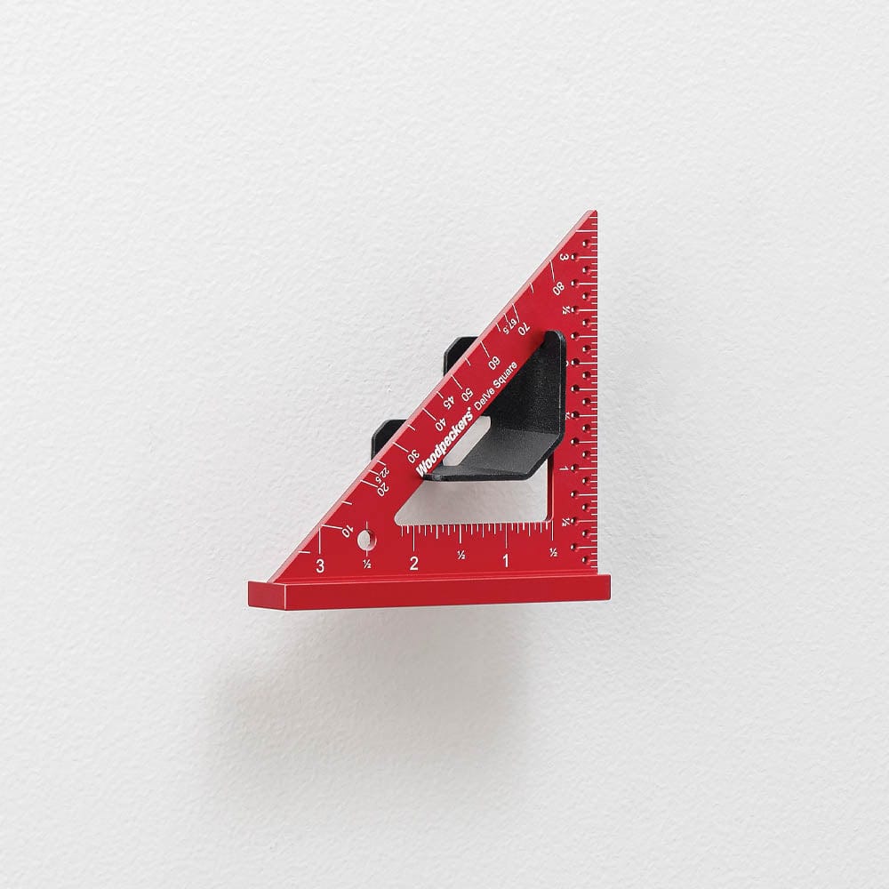 DelVe Square with Rack-It - Aluminum - 3-1/2"