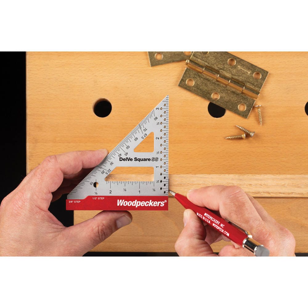 DelVe Square with Rack-It - Stainless Steel - 3-1/2"