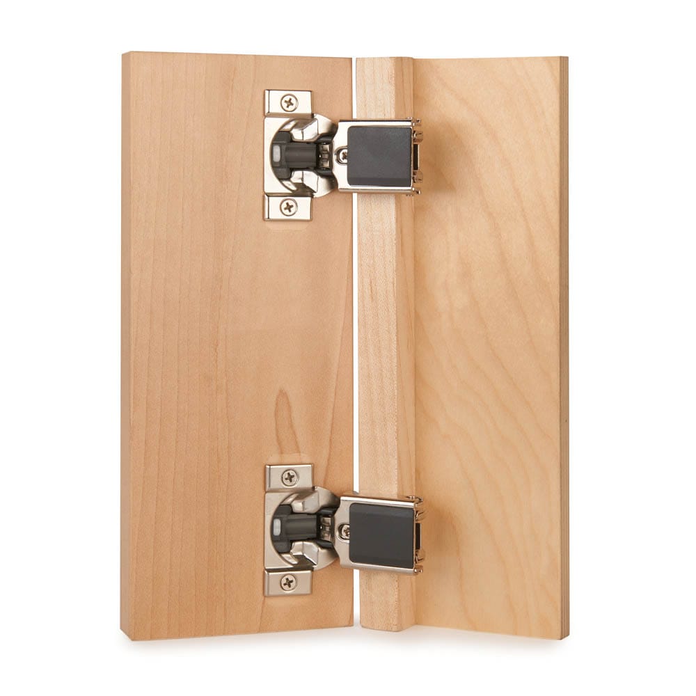 Premium Compact Clip Hinge for Face Frame Cabintes - 1/2" Overlay - 105 Degree with BLUMOTION - 1 Pair