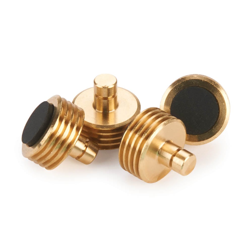 Box and Cutting Board Feet - Brass - 4 Pack