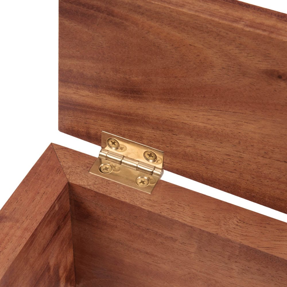 Brass Box Hinge - 1 Pair