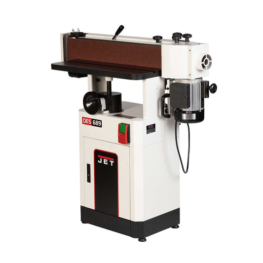 6" X 89" Jet Black Oscillating Belt Edge Sander - 1-3/4 HP 1 PH 115/230V - OES-689-BLK