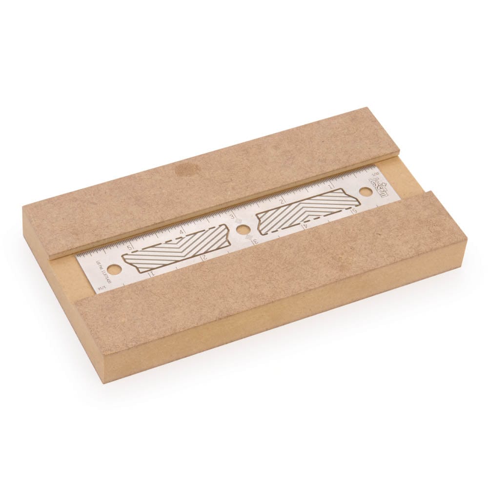 6" Stainless Steel Precision Ruler - Imperial