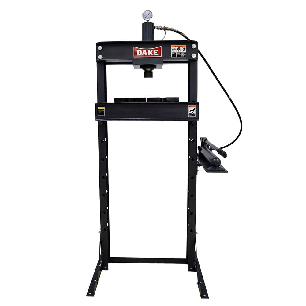 Utility Hydraulic Press - Manual - H-Frame - Floor - 20-Ton