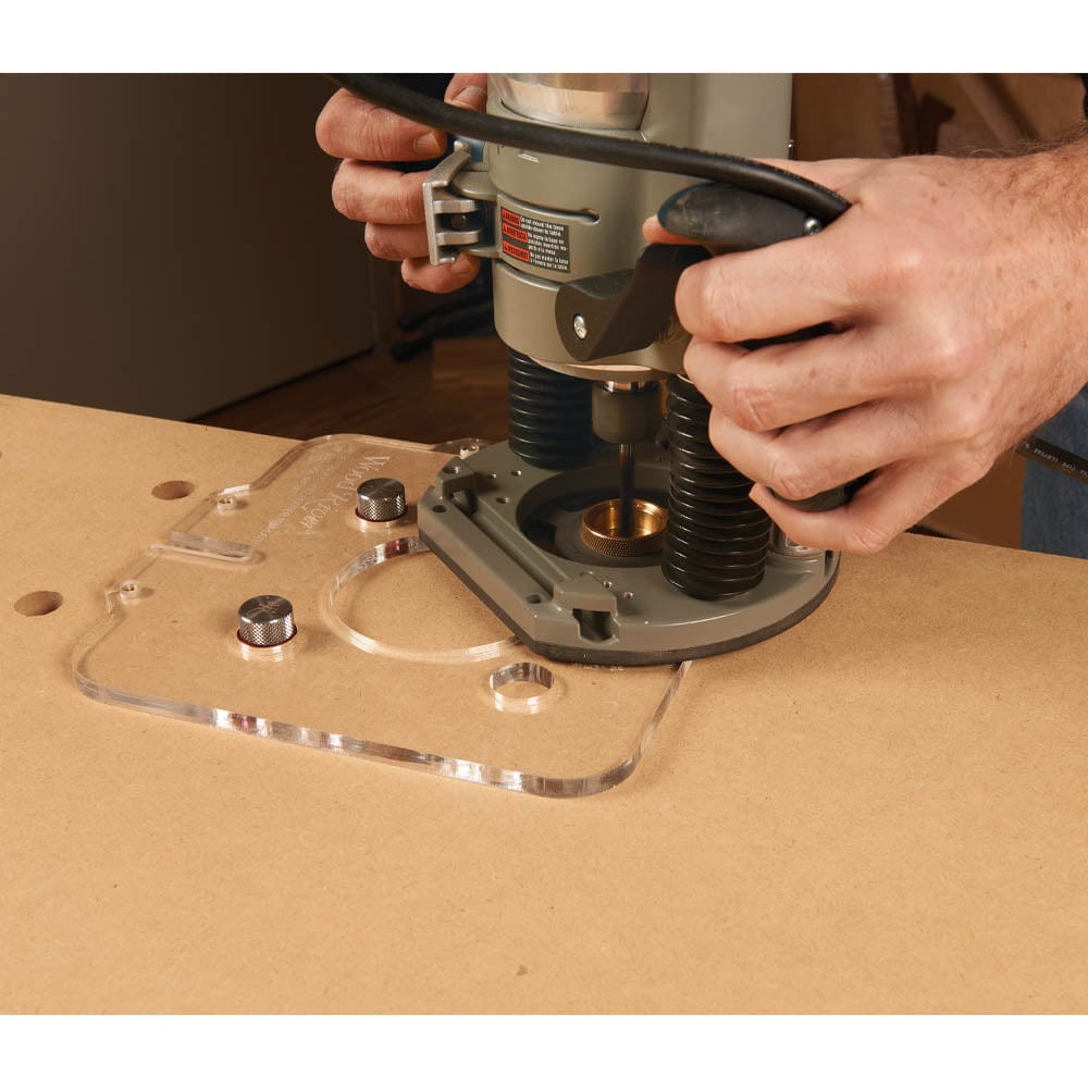 3/4" Bench Dog Hole Router Template
