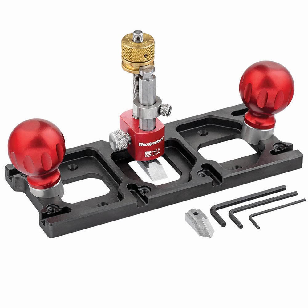 Router Plane with Straight and Spear Point Blades