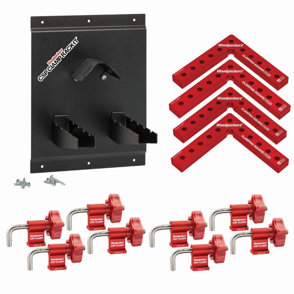 Clamping Square Set with Rack-It