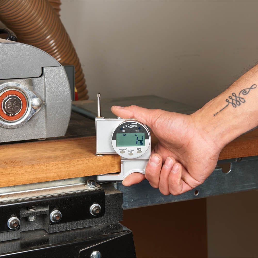 Snap Digital Thickness Gauge - 0 to 1-1/16"