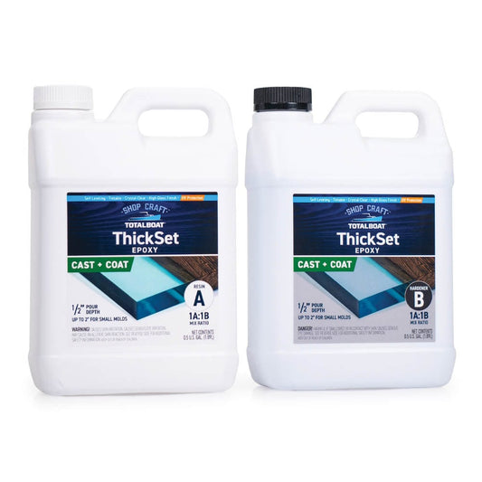 ThickSet Cast and Coat Epoxy Kit - 1-Gallon