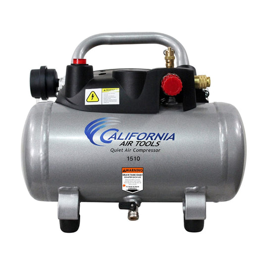 1.5 Gallon 1 HP Quiet Air Compressor