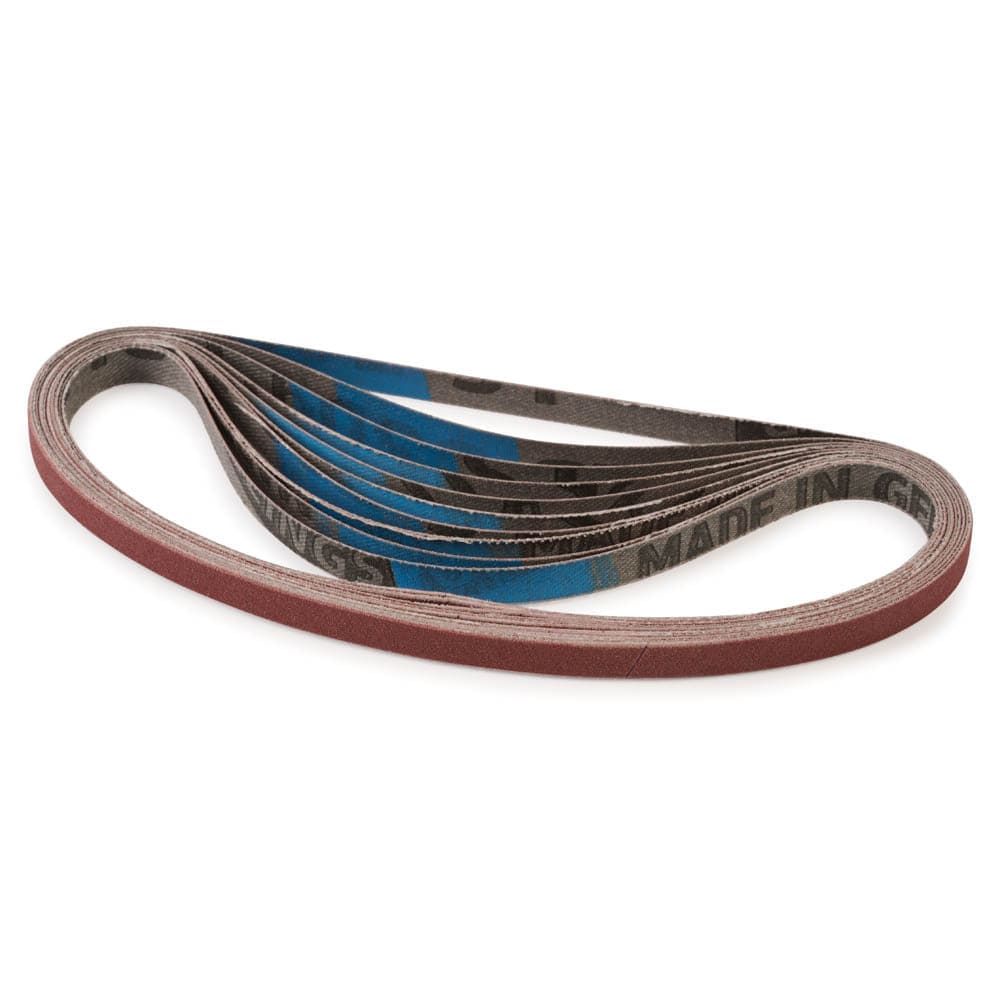 Sanding Detailer Replacement Belts - 240 Grit - 1/4" - 10 Pack