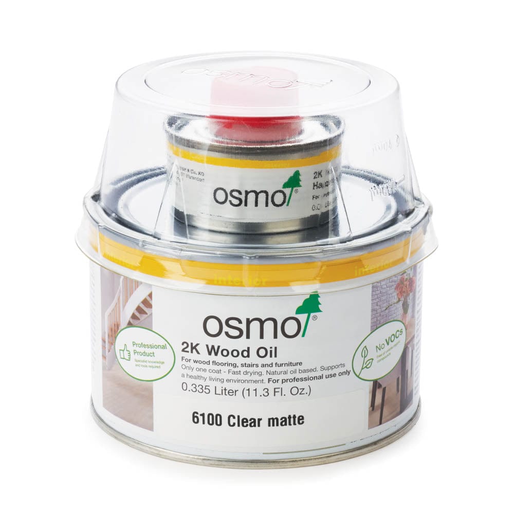 2K Wood Oil - 6100 Clear - Matte - .375L