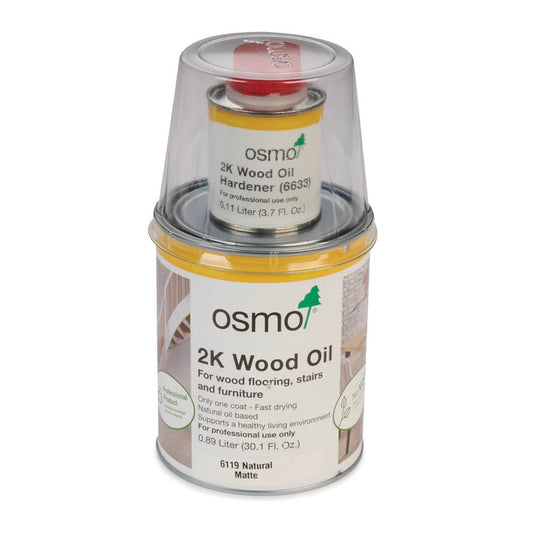 2K Wood Oil - 6119 Natural - Matte - 1L
