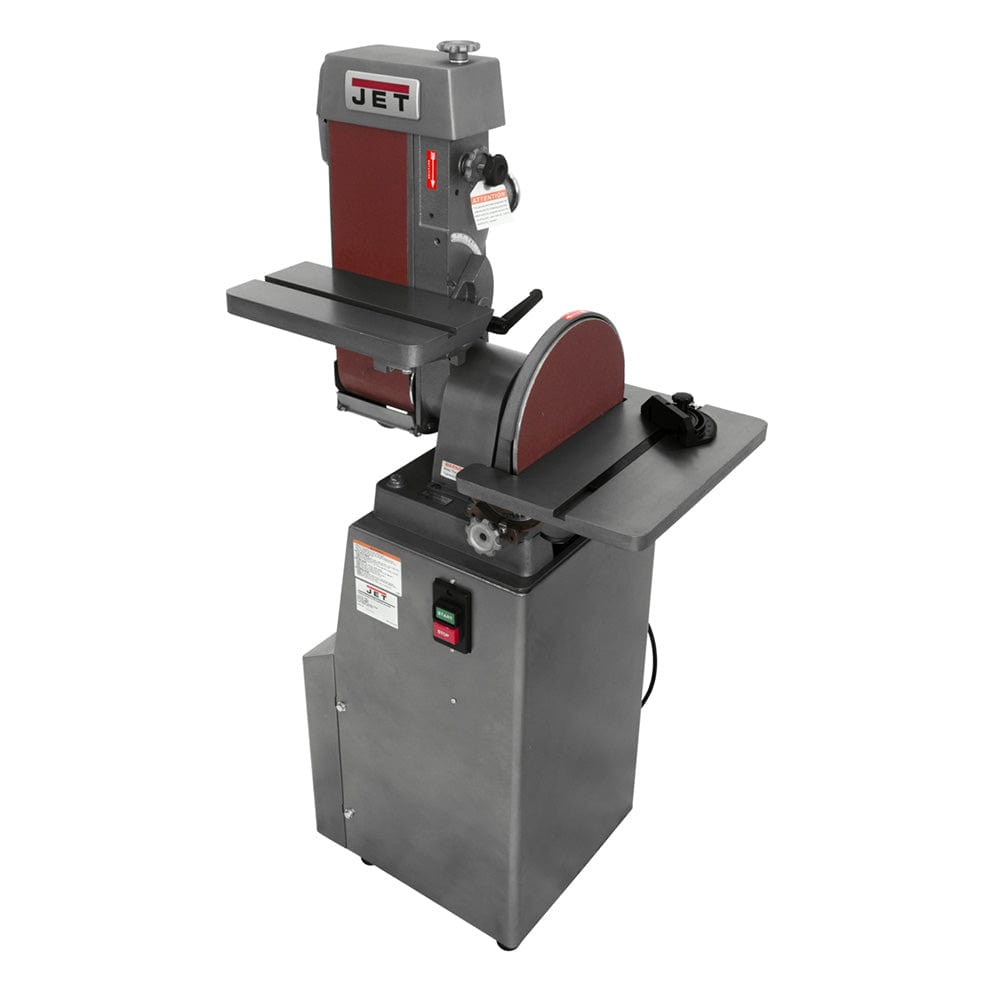 J-4200A 6” X 48” Industrial Combination Belt and Disc Finishing Machine - 115V – 1 Ph