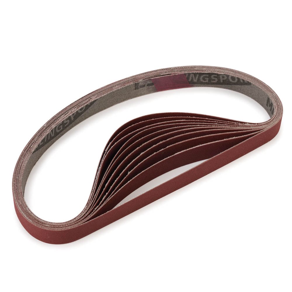 Sanding Detailer Replacement Belts - 240 Grit - 1/2" – 10 Pack