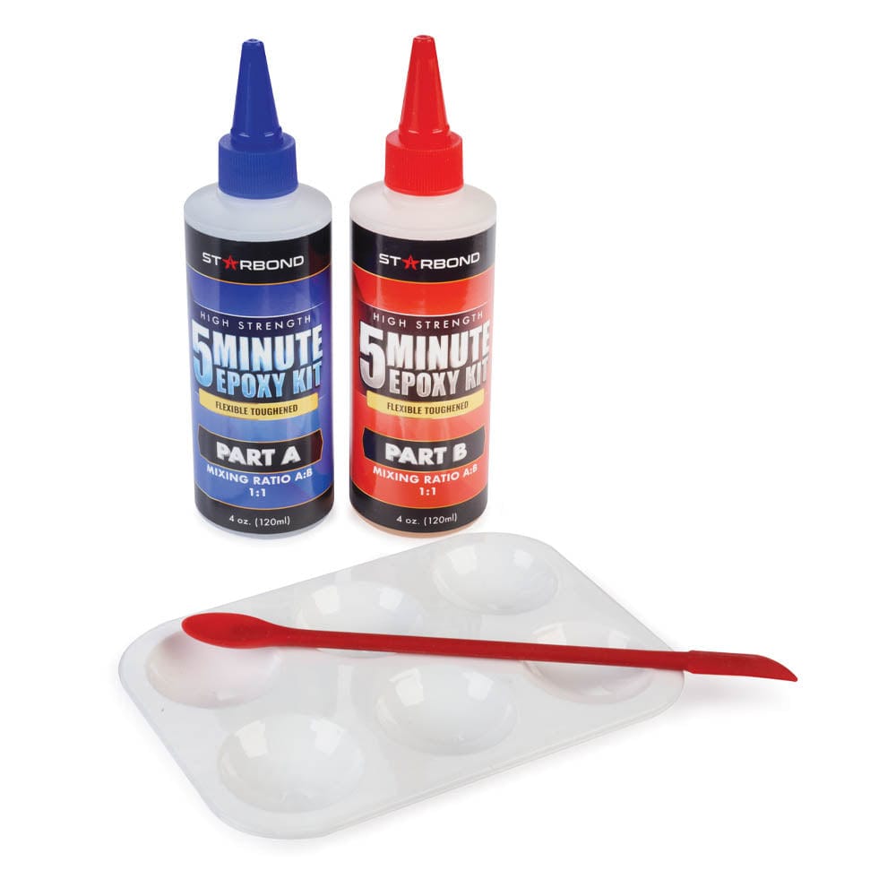 High Strength 5 Minute Epoxy Kit - 8 oz