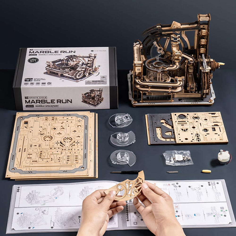 Marble Spaceport Model Kit
