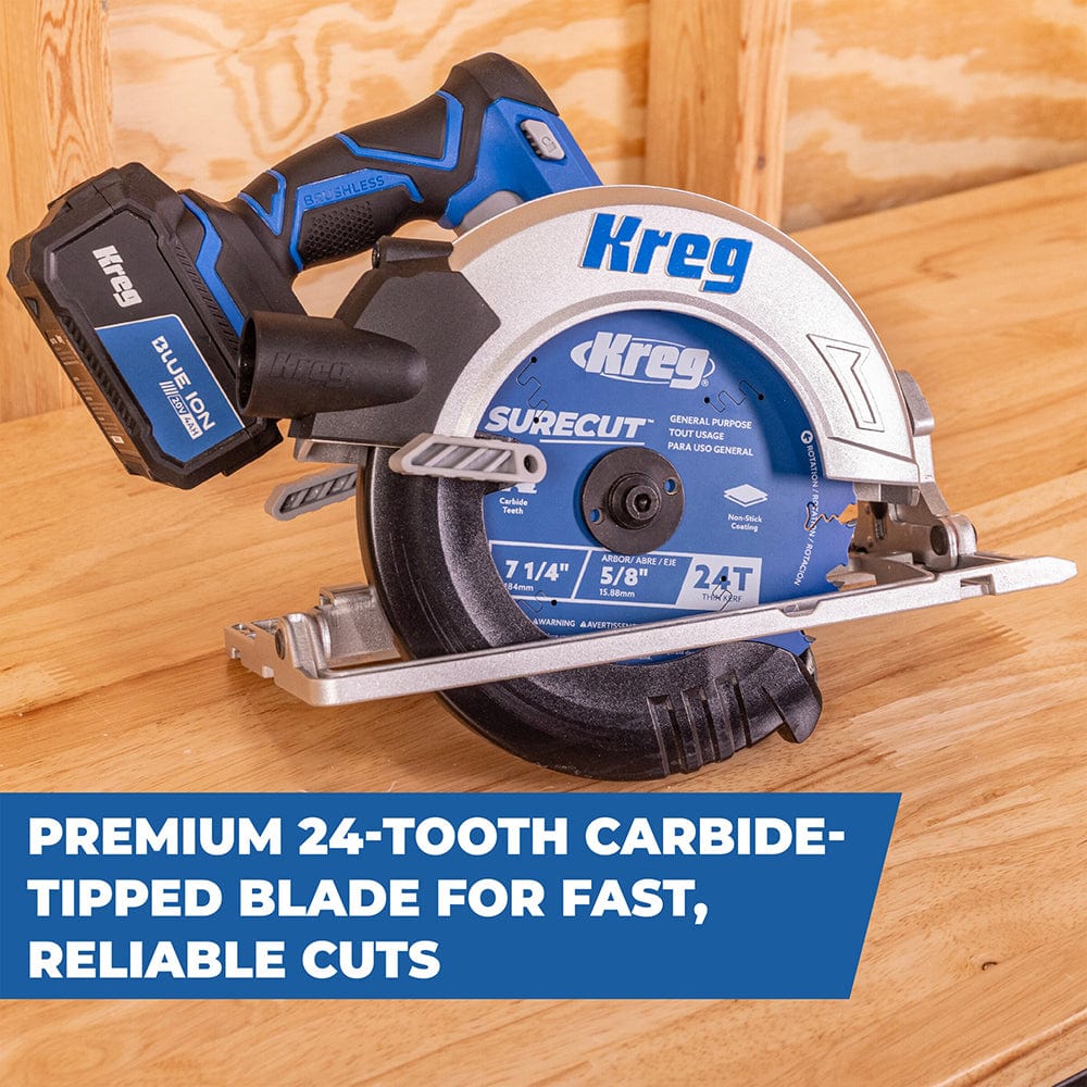 7 1/4" SureCut General Purpose 24-Tooth Saw Blade