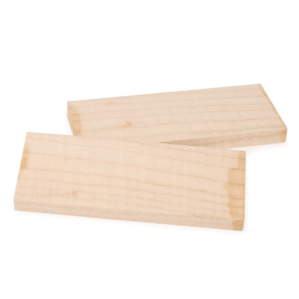 Flame Maple Knife Scales - 3/8" x 2" x 5" - Pair