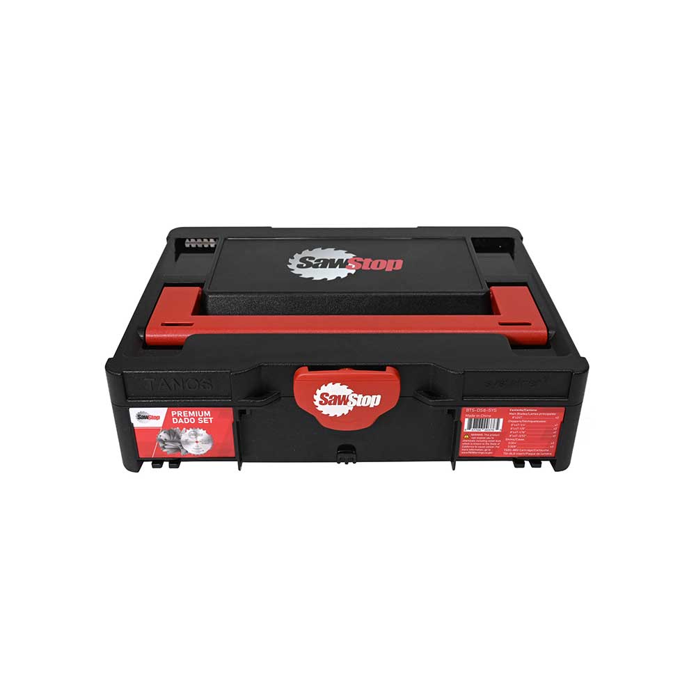 Premium 8" Dado Blade Set with Systainer Case & Accessories