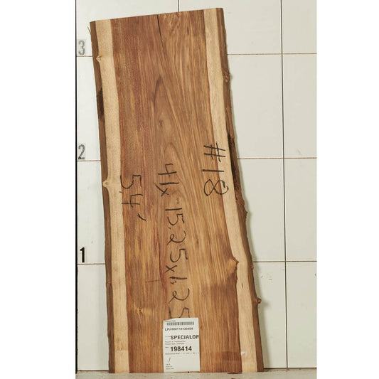 Canarywood Slab - 1-1/4" x 15-1/4" x 41"