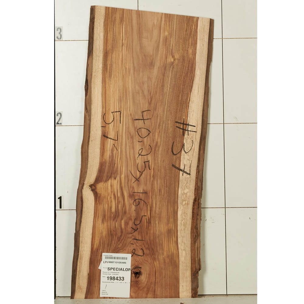 Canarywood Slab - 1-1/4" x 16-1/2" x 40-1/4"
