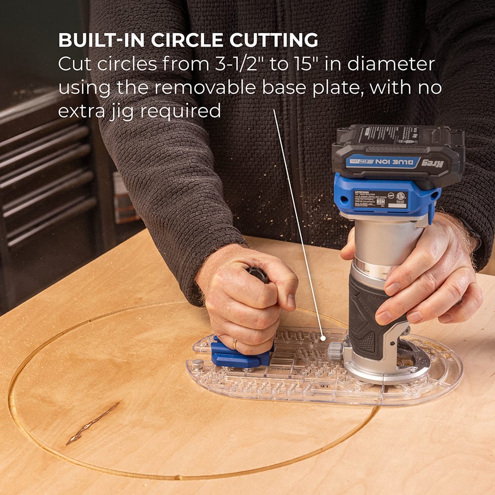 Trim Router Base Plate
