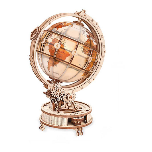 Luminous Globe 3D Wood Model Kit