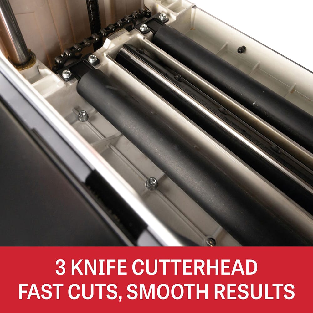 13" Benchtop Wood Planer 3-Knife Cutterhead - JWP-13BTK  - 2HP - 120V