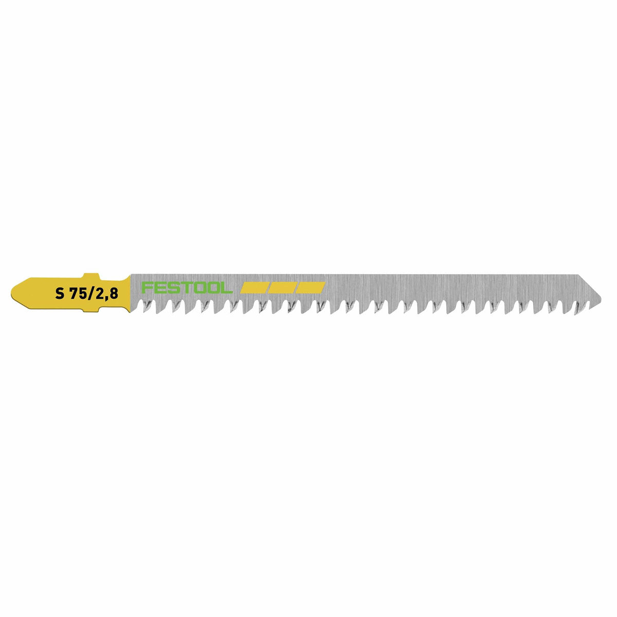 Straight Cut Wood Jigsaw Blade, 75mm L, 2.8 pitch, 20 pack