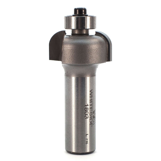 1803 Cove Router Bit 1/2" SH 1/4" R X 1" D X 1/2" CL