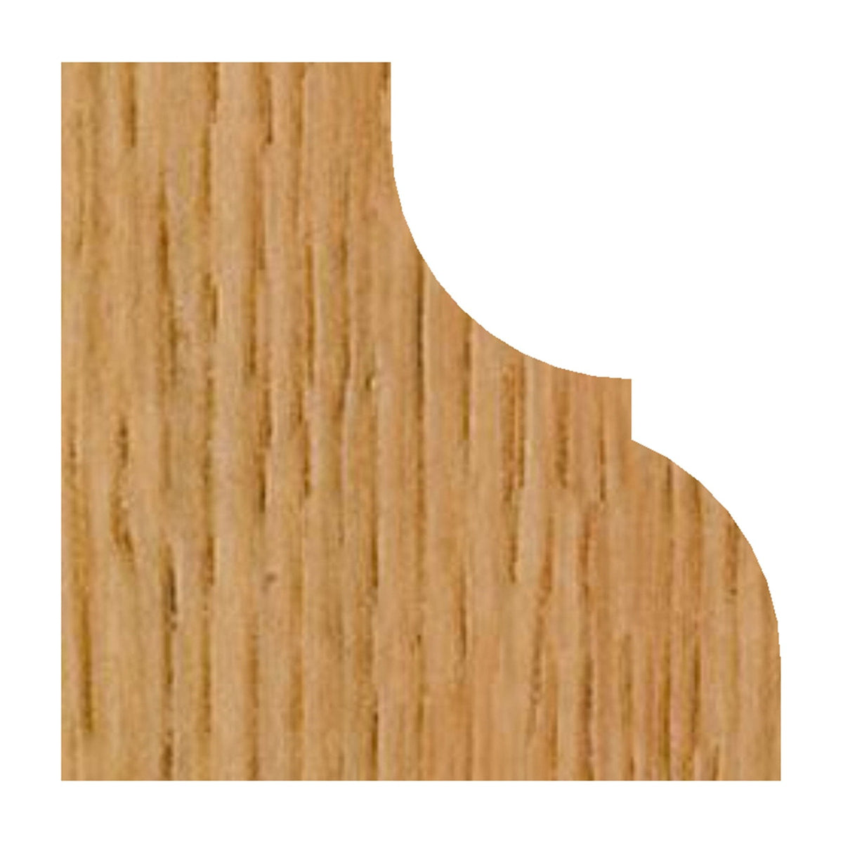 Cove and Bead Bit 1/4" R 1-5/16" LD 5/8" CL 1/2" SH 2-3/8" OL 2 FL