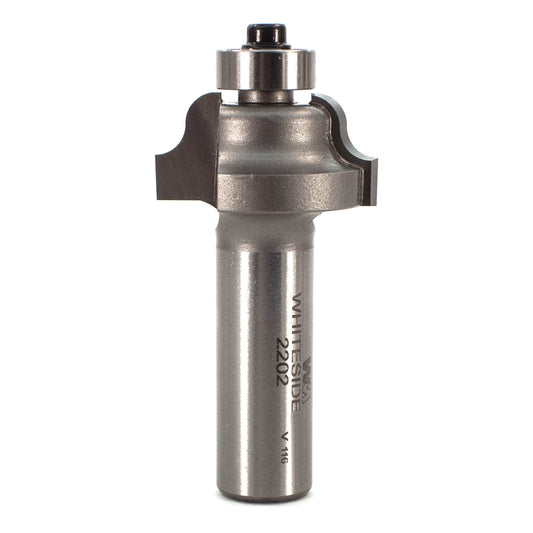 2202 Roman Ogee Router Bit 5/32" R X 1-1/8" D 9/16" CL 2-1/4" OL