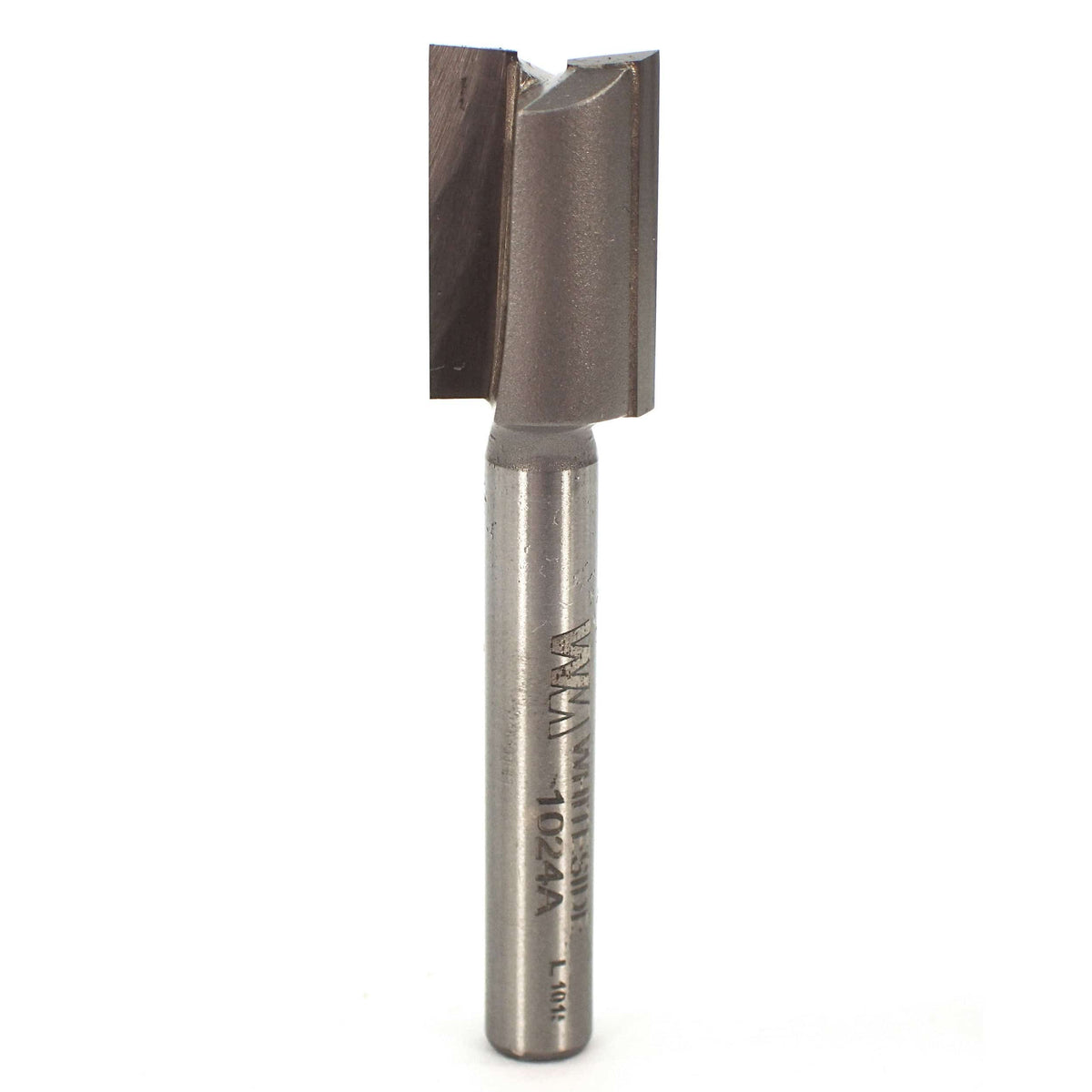 Double Flute Straight Cut Router Bit - 1/4" SH