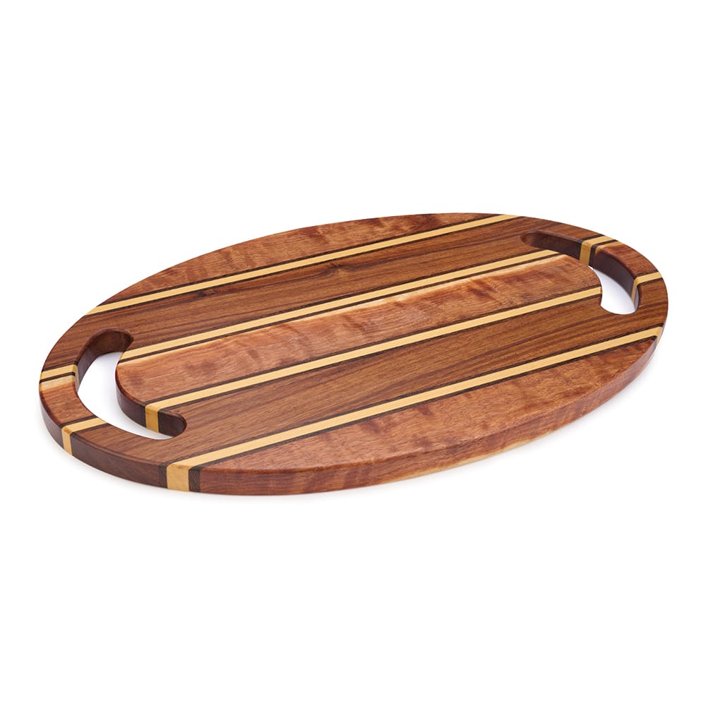 MVP Charcuterie Board Kit - 3/4" x 10" x 16" - Granadillo, Wenge and Kimboto