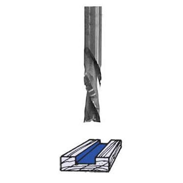 Chipbreaker Spiral Router Bit - 1/2" SH 1/2" D