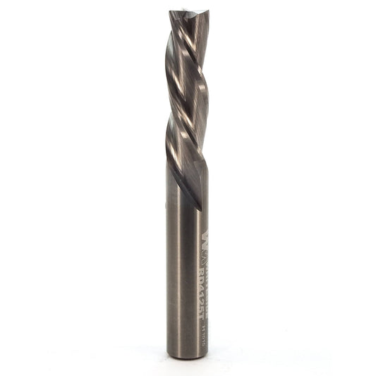 Triple Flute Spiral Router Bit - 3/8" SH 3/8" CD 1" CL 2-1/2" OL