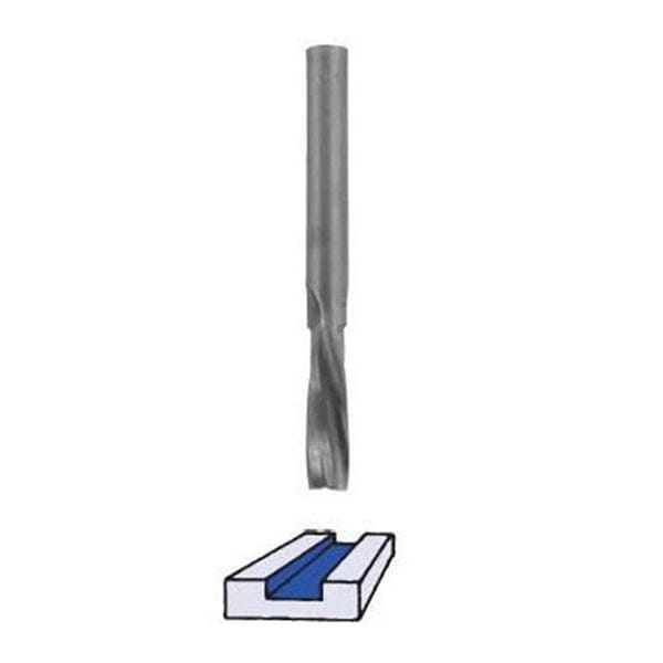 Double O-Flute Spiral Router Bit