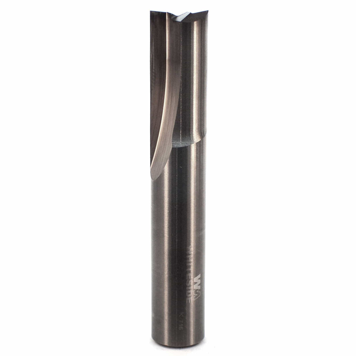 Solid Carbide Double Flute Straight Cut Router Bit - 1/2" SH